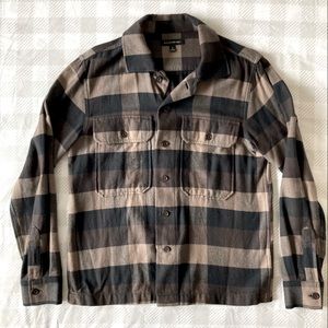 Banana Republic Men's Like New Brown Plaid Flannel S